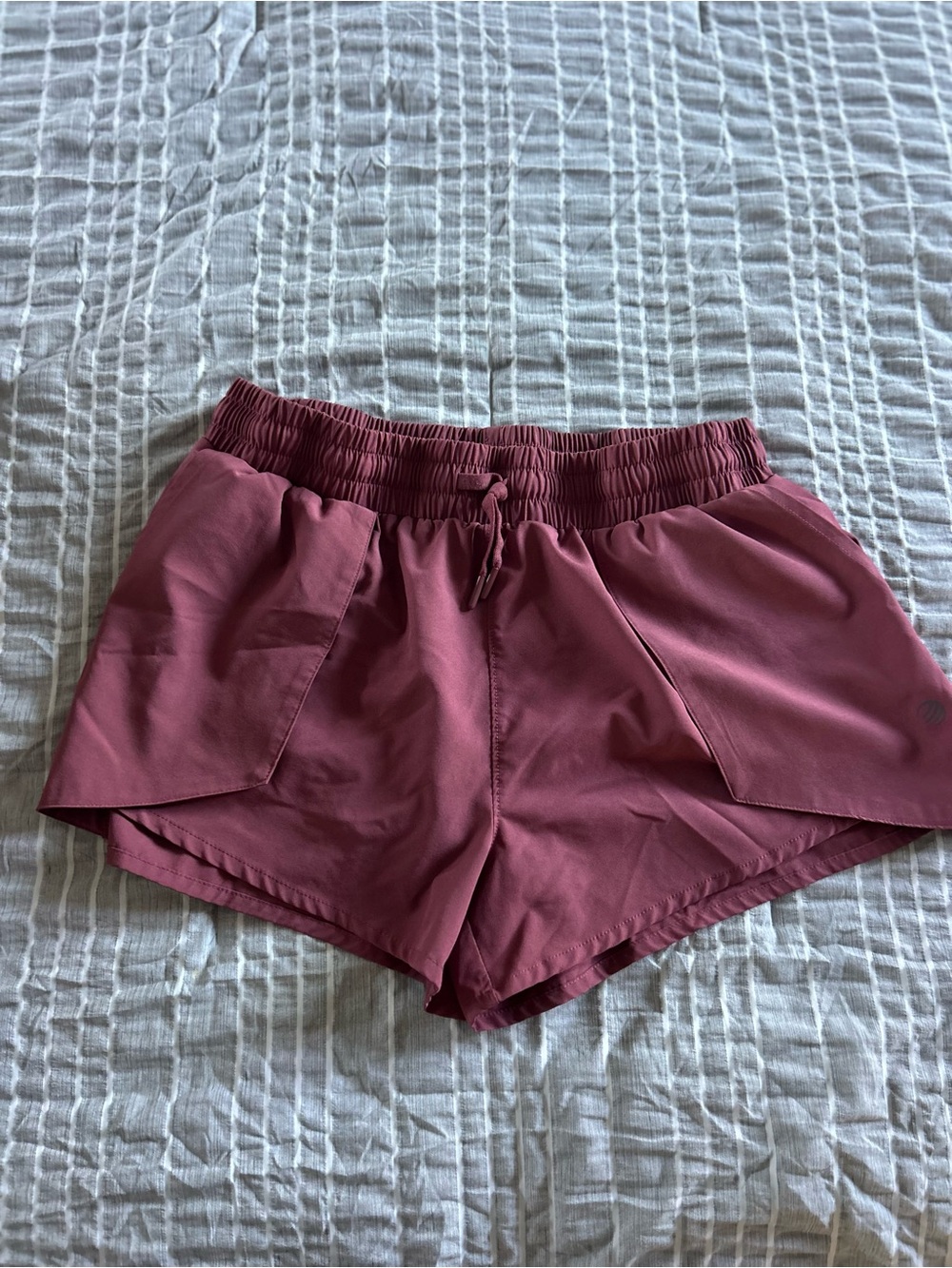 Women's Athletic Shorts in Dusty Rose - Lightweight Running Shorts